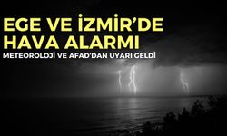Meteoroloji İzmir için gün verdi! Kuvvetli yağış ve fırtına uyarısı