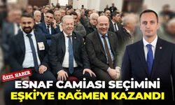 Esnaf camiası seçimini, Eşki’ye rağmen kazandı!