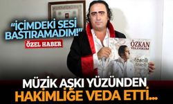 Müzik Tutkusu için Mahkeme Başkanlığını bırakan Özkan Yıldırım Son Mühür'e konuştu: İçimdeki Sesi Bastıramadım!