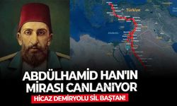 Abdülhamit Han'ın rüyası Hicaz Demiryolu yeniden ayağa kalkıyor! İstanbul-Şam-Medine kucaklaşmaya hazır