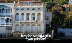 İstanbul Boğazı'nın ünlü yalısı icradan satılığa çıkarıldı: Fiyatı şoke etti!