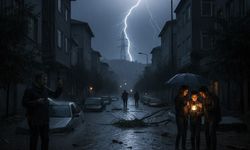 Sağanak yağışın ardından İzmir karanlığa gömüldü!