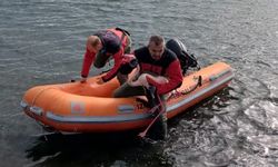 İzmir İtfaiyesi'nden flamingo kurtarma operasyonu: İnciraltı'nda hareketli dakikalar