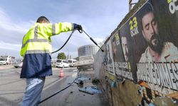 İzmir’de izinsiz afişlere sıkı denetim! Korsan ilanlara ceza yağdı
