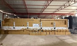 İzmir’de kaçak makaron operasyonu! 12 milyon 720 bin adet ele geçirildi