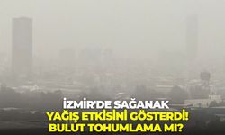 İzmir'de sağanak yağış etkisini gösterdi!
