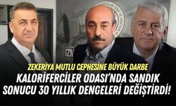 Kaloriferciler Odası’nda sandık sonucu 30 yıllık dengeleri değiştirdi! Zekeriya Mutlu cephesine büyük darbe