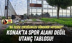 Konak’ta spor alanı değil, utanç tablosu!