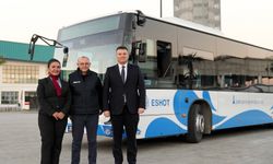 “Osman kaptan” ESHOT’un konuğu oldu! Dijital simülasyonla kurulan hatlar, sahadaki emekle buluştu