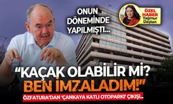 Onun döneminde yapılmıştı… Özfatura’dan ‘Çankaya Katlı Otoparkı’ çıkışı: Kaçak olabilir mi? Ben imzaladım!
