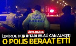 İzmir Çiğli'de dur ihtarına uymayarak kaçan zanlılardan biri polis kurşunuyla can vermişti! O polis beraat etti
