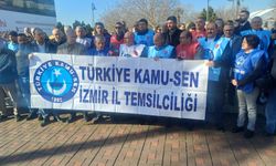 Türkiye Kamu-Sen İzmir’de eylem yaptı! Memur zammına Konak’tan sert tepki
