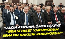 Yalçın Ata'dan, Ömer Eşki'ye net mesaj: "Ben siyaset yapmıyorum, esnafın hakkını koruyorum"