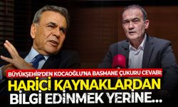 Büyükşehir’den Kocaoğlu'na Basmane Çukuru cevabı: Harici kaynaklardan bilgi edinmek yerine…