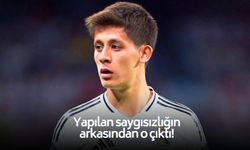 Arda Güler'e yapılan saygısızlığın arkasından bakın kim çıktı!