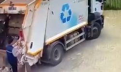 Belediye aracı kör noktada fark etmedi! Yaralan kadın hastanede kalp krizi geçirdi!