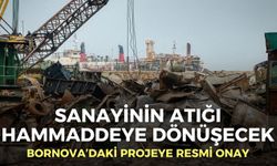 Sanayinin atığı Bornova’da hammaddeye dönüşecek