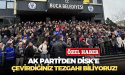 AK Partili Meclis üyesi Veli Balyemez ve Murat Nazlı'dan DİSK'e tepki: Biz sizin ne tezgahlar çevirdiğinizi biliyoruz!