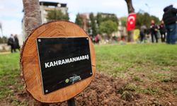 İzmir Buca’da deprem şehitleri için her il adına bir fidan!