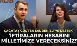 Çağatay Güç’ten Lal Denizli’ye destek: İftiraların hesabını milletimize vereceksiniz!