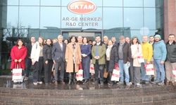Kemalpaşa sanayisi sahaya indi! KESİAD üyeleri Ektam Makine tesislerini gezdi