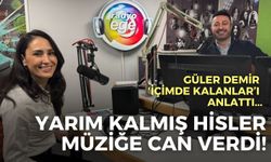 Yarım kalmış hisler müziğe can verdi! Güler Demir ‘İçimde Kalanlar’ı anlattı