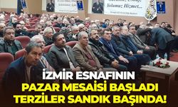 İzmir esnafının pazar mesaisi başladı: Terziler sandık başında!