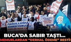 Buca’da sabır taştı... Memurlardan “derhal ödeme” resti!