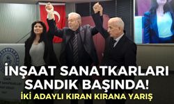 İzmir’de inşaat sanatkarları sandık başında!