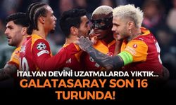 İtalyan devini uzatmalarda yıktık! Galatasaray son 16 turunda!