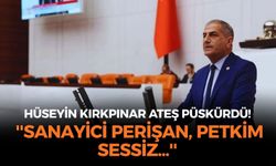 İYİ Parti İzmir Milletvekili Hüseyin Kırkpınar'dan TBMM'de sert sözler: ''Sanayici perişan, Petkim sessiz...''