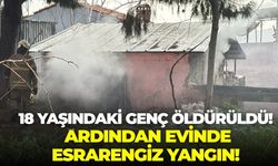 İzmir Konak'ta 18 yaşındaki gencin ölümünün ardından esrarengiz yangın!