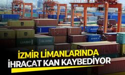 İzmir limanlarında ihracat kan kaybediyor