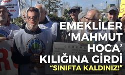 İzmir’de emekliler Mahmut Hoca kılığına girdi: Sınıfta kaldınız!