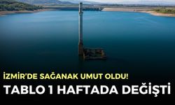 İzmir’de sağanak umut oldu! Tablo 1 haftada değişti