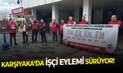 Karşıyaka Belediyesinde işçi eylemleri sürüyor!