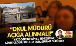 Temizlik skandalının yaşandığı okulun müdürü açığa alınmalı!