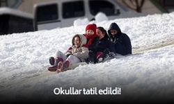 Resmi açıklamalar peş peşe geldi! Okullar tatil edildi!