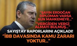SON DAKİKA Özgür Özel'den flaş açıklamalar: ''İBB davasında kamu zararı yoktur'' Erdoğan'a vergi ve diploma göndermesi!