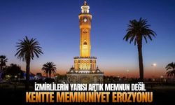 Kentte memnuniyet erozyonu: İzmirlilerin yarısı artık memnun değil!