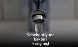 Şebeke suyundaki ağır kokuyu duyunca fark ettiler! Bakteri tespit edildi!
