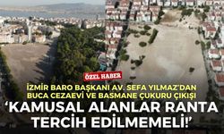 İzmir Baro Başkanı Av. Yılmaz’dan Buca Cezaevi ve Basmane Çukuru çıkışı: Kamusal alanlar ranta tercih edilmemeli!