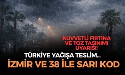 Türkiye yağışa teslim! İzmir ve 38 ile sarı kodlu uyarı! Sıcaklıklar 6 derece düşecek, kış kendini hissettirecek!