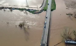 Manisa Salihli’de sağanak yağış hayatı olumsuz etkiledi!