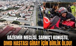 Gaziemir Meclisi Sarnıç'ı konuştu, DMD hastası Giray için birlik oldu!