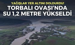 Yağışlar yer altını doldurdu! Torbalı Ovası’nda su 1,2 metre yükseldi
