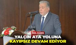 Esnafın başkanı Yalçın Ata yoluna kayıpsız devam ediyor!