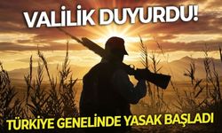 1 Mart itibarıyla Türkiye genelinde yasak başladı! Valilik duyurdu!