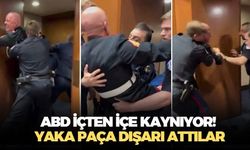 ABD'de Kongre binasında ''Hiç kimse İsrail için savaşmak istemiyor'' diye bağırdı! Yaka paça dışarı atıldı