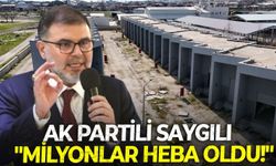 AK Partili Bilal Saygılı’dan İzmir'de 5 yıldır bitmeyen proje için tepki: "Milyonlar heba oldu!"